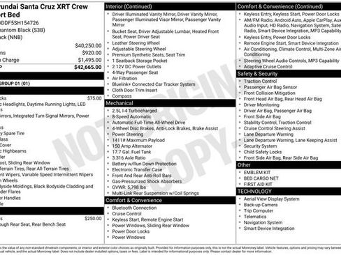 Used 2025 Hyundai Santa Cruz XRT image 3