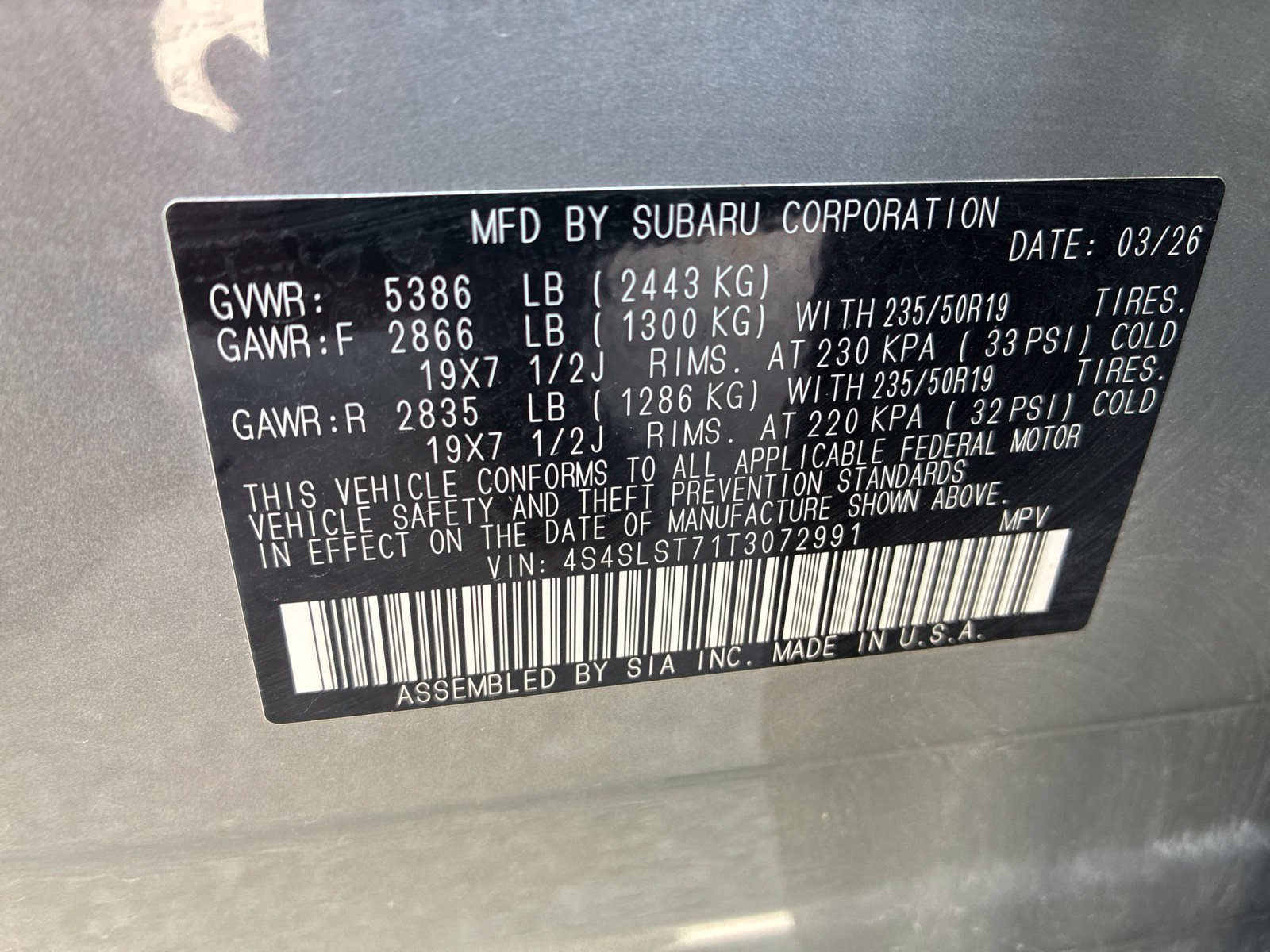 Used 2026 Subaru Forester Touring AWD/4WD image 24