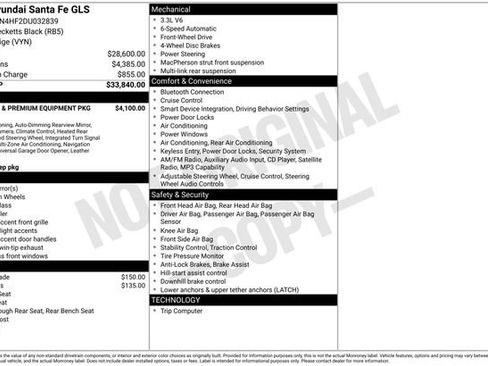 Used 2013 Hyundai Santa Fe GLS image 19