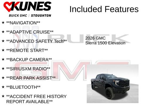 New 2026 GMC Sierra 1500 Elevation w/ Elevation Premium Package image 2