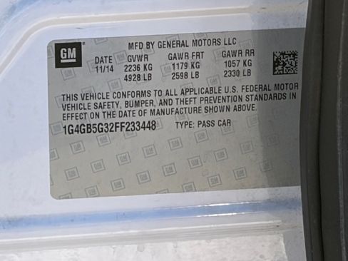 Used 2015 Buick LaCrosse Leather FWD image 10