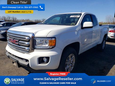 Used 2019 GMC Canyon SLE w/ Driver Alert Package AWD/4WD image 1