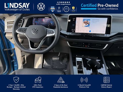 Certified 2024 Volkswagen Atlas Cross Sport SEL image 10