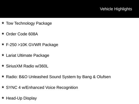 Certified 2023 Ford F250 Lariat w/ Lariat Ultimate Package image 11