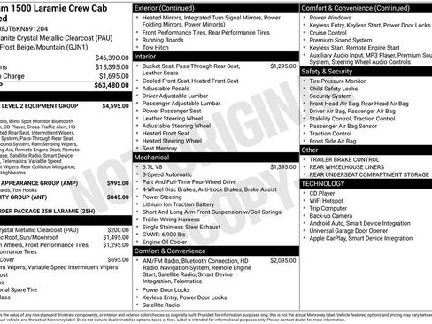 Used 2019 RAM 1500 Laramie image 3