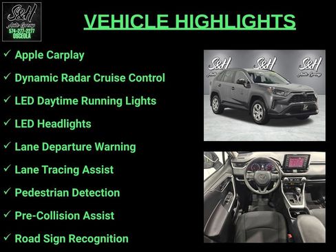 Used 2019 Toyota RAV4 LE w/ All Weather Liner Package AWD/4WD image 3