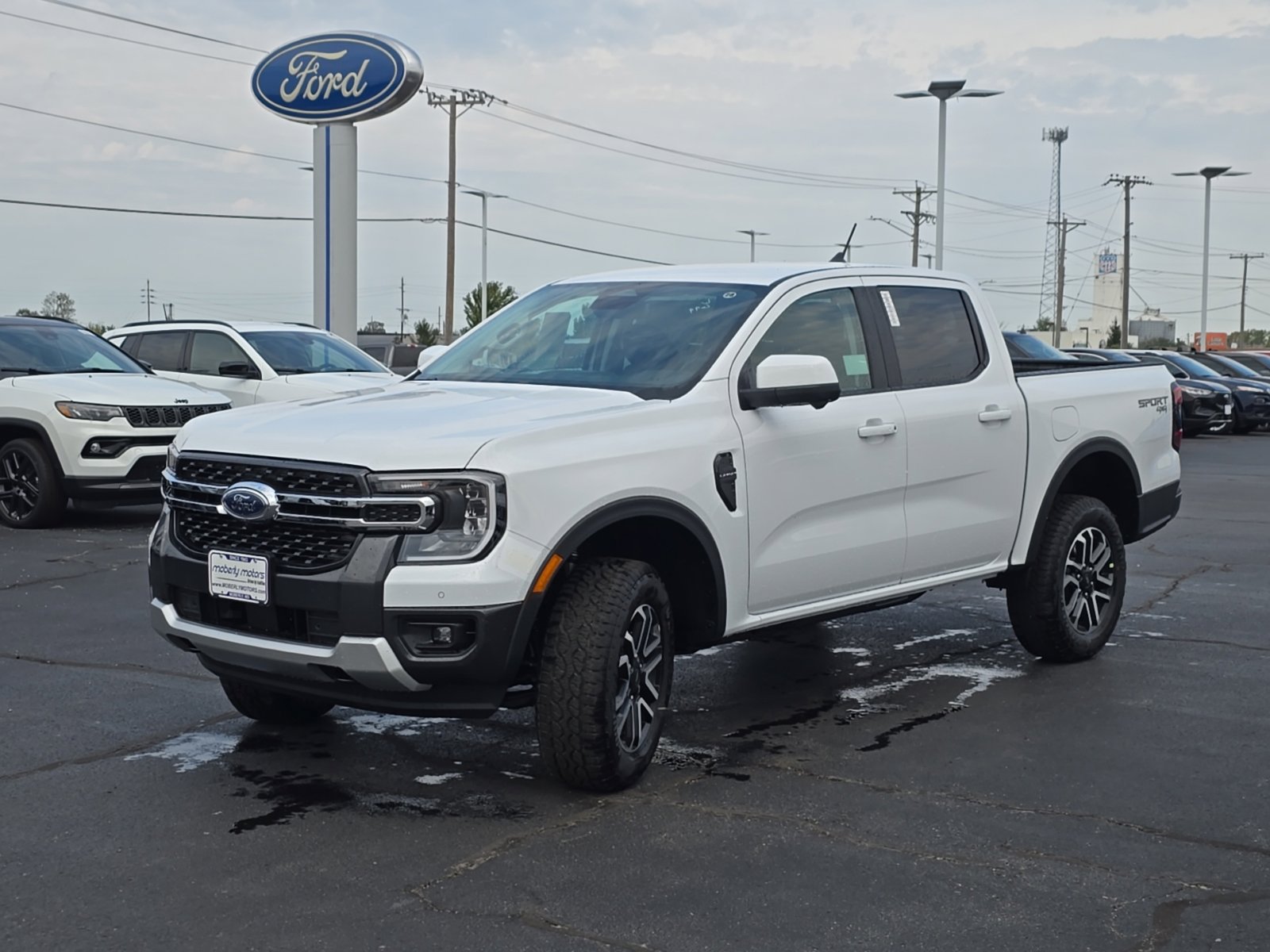 New 2026 Ford Ranger Lariat w/ Trailer Tow Package AWD/4WD image 48