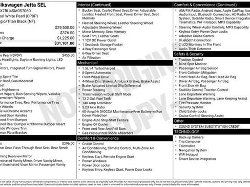 Used 2025 Volkswagen Jetta SEL image 9