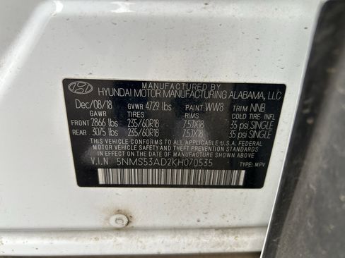 Used 2019 Hyundai Santa Fe Limited image 24