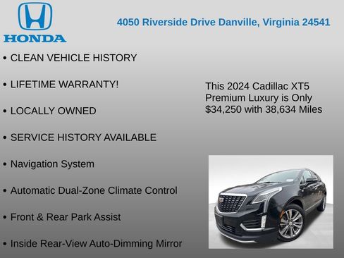 Used 2024 Cadillac XT5 Premium Luxury image 12