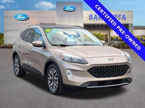 Certified 2021 Ford Escape Titanium FWD image 1