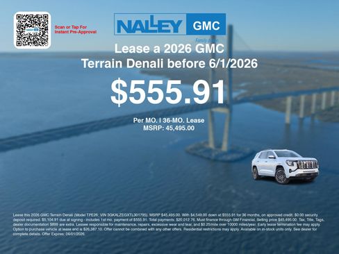 New 2026 GMC Terrain Denali AWD/4WD image 3