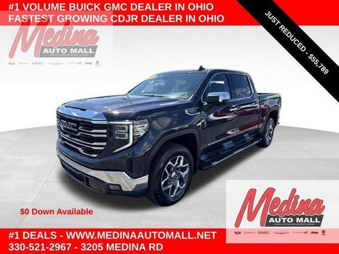 Used 2025 GMC Sierra 1500 SLT w/ SLT Premium Plus Package AWD/4WD image 1