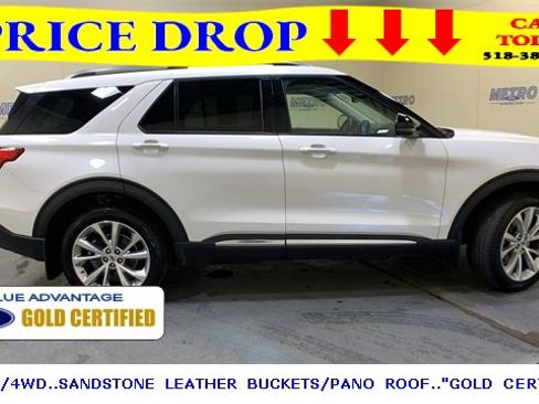 Certified 2022 Ford Explorer Platinum w/ Equipment Group 601A image 3
