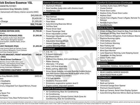 Used 2024 Buick Enclave Essence w/ Sport Touring Edition image 38