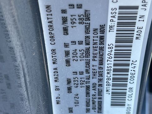 Certified 2025 MAZDA MAZDA3 s image 25