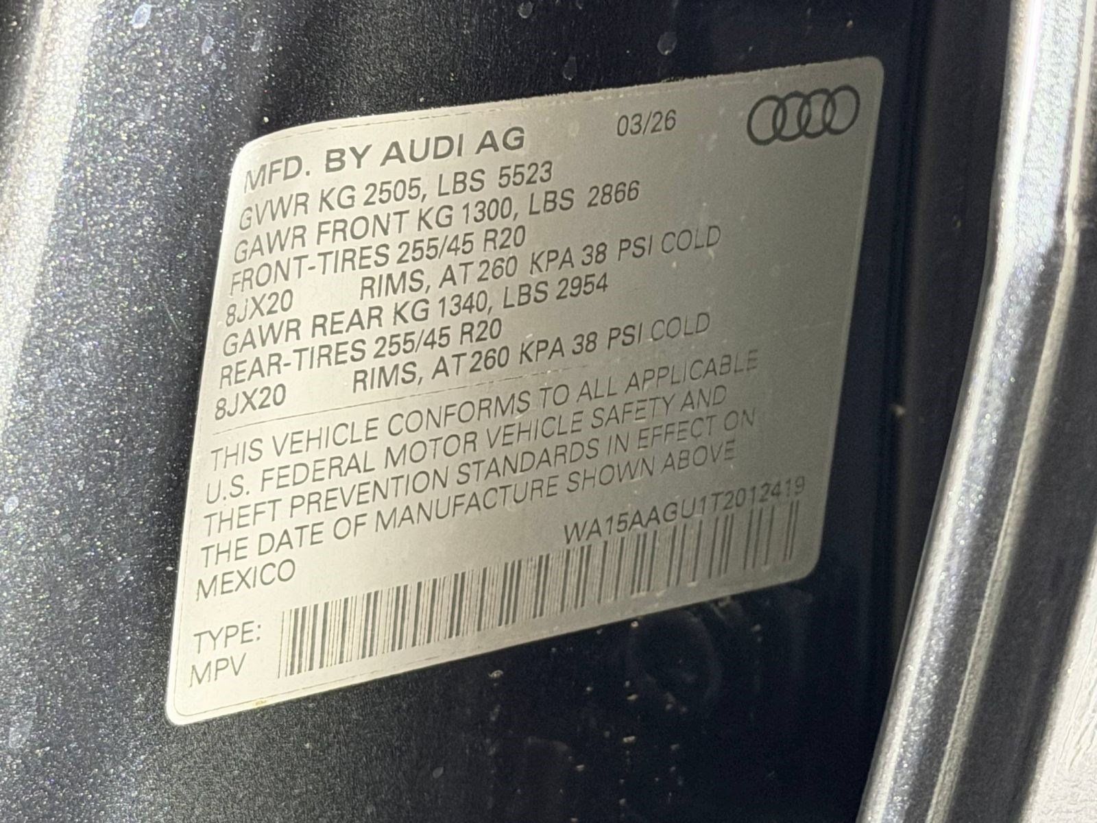 New 2026 Audi Q5 Premium Plus AWD/4WD image 20