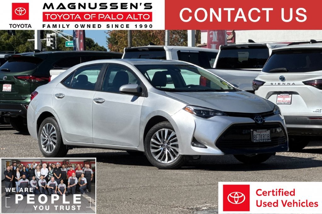 Certified 2019 Toyota Corolla XLE FWD image 1