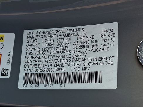 Certified 2025 Honda CR-V Sport Touring image 29