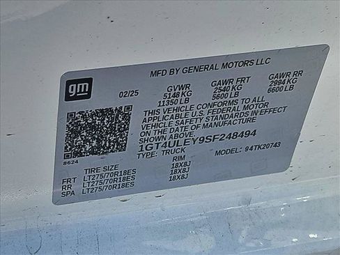 Used 2025 GMC Sierra 2500 Pro AWD/4WD image 15