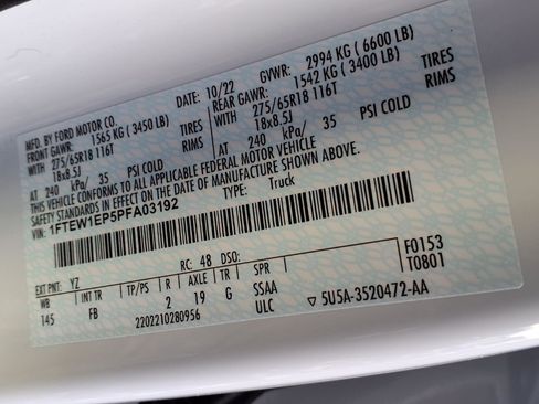 Used 2023 Ford F150 XLT w/ Equipment Group 302A High image 23