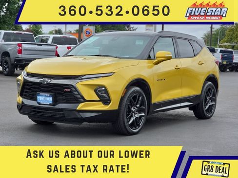 Certified 2023 Chevrolet Blazer RS AWD/4WD image 1
