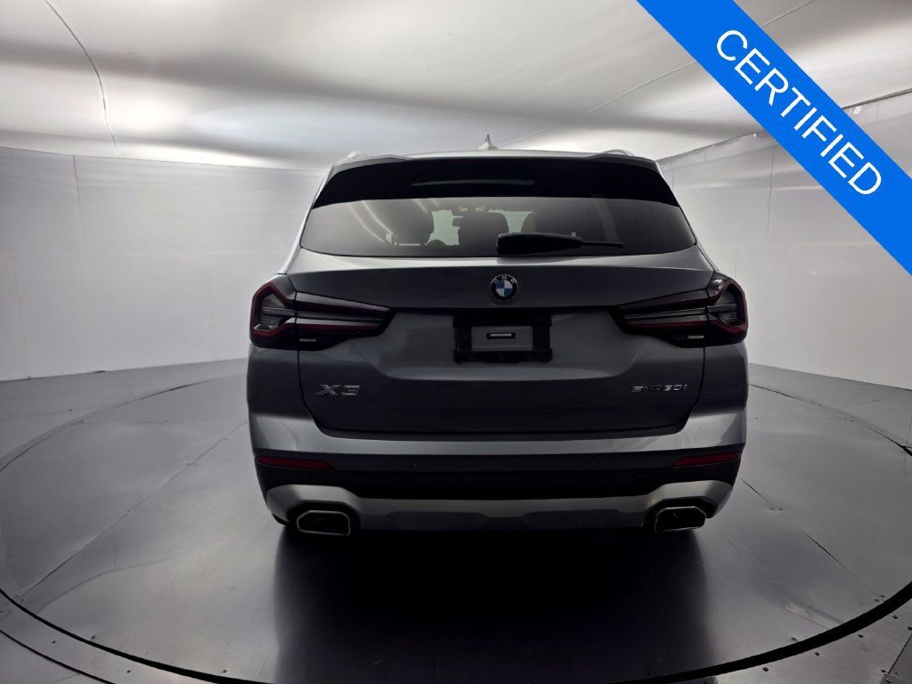 Certified 2023 BMW X3 sDrive30i w/ Convenience Package RWD image 5