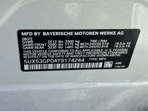 Used 2026 BMW X3 xDrive30i w/ Convenience Package AWD/4WD image 26