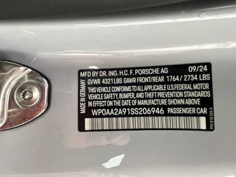 Used 2025 Porsche 911 Carrera RWD image 27
