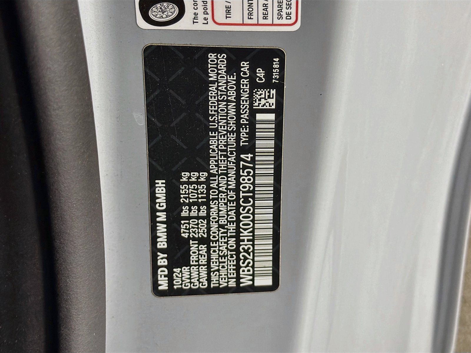 Certified 2025 BMW M4 Competition w/ Executive Package RWD image 33