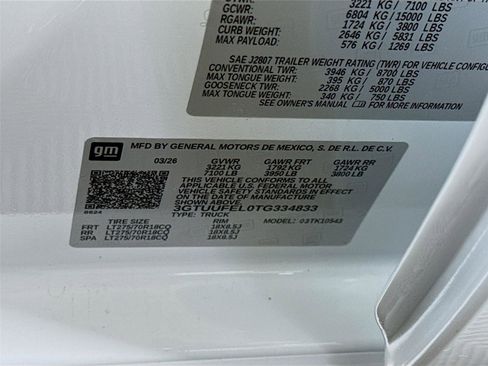 New 2026 GMC Sierra 1500 AT4X AWD/4WD image 26