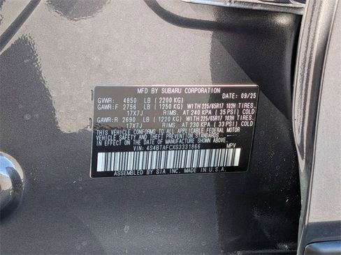 New 2025 Subaru Outback Premium image 34