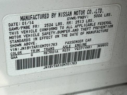 Used 2014 INFINITI Q50 Premium w/ Navigation Package image 16