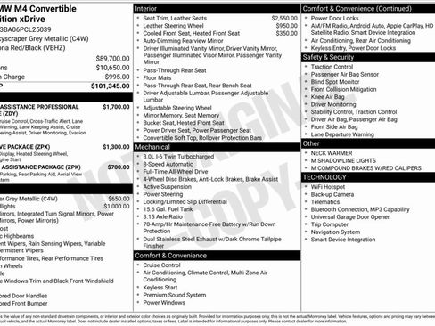 Used 2023 BMW M4 xDrive Competition image 7