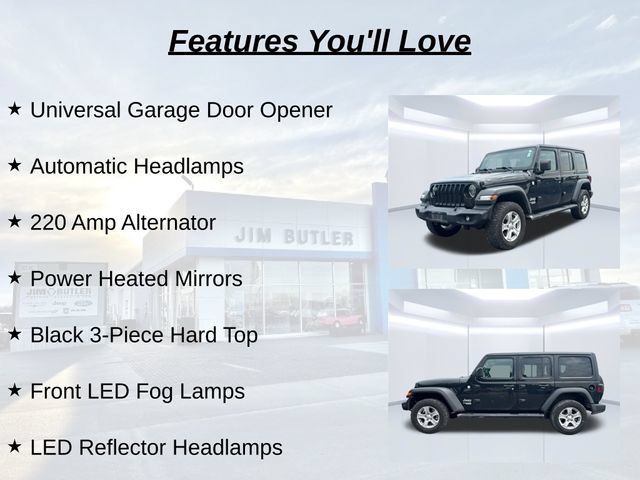 Used 2020 Jeep Wrangler Unlimited Sport S AWD/4WD image 17
