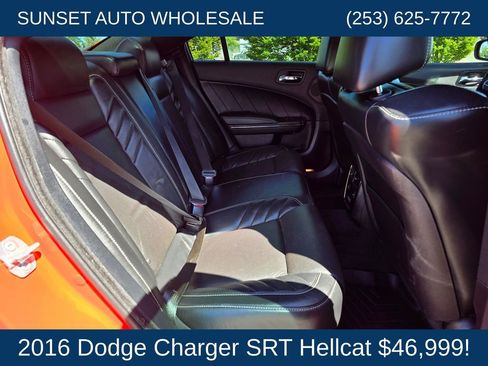 Used 2016 Dodge Charger SRT Hellcat w/ Harman/Kardon Audio Group RWD image 25