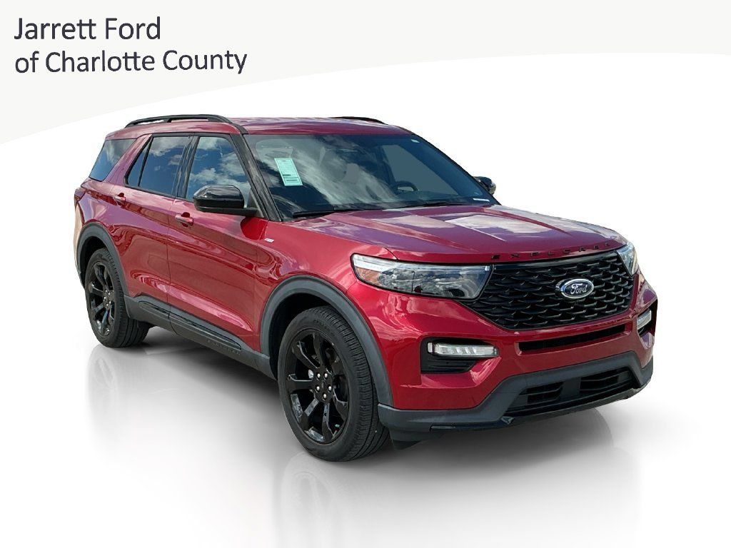 Used 2023 Ford Explorer ST-Line w/ Class IV Trailer Tow Package RWD image 1