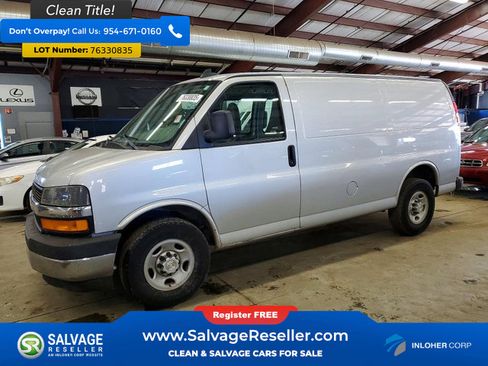 Used 2019 Chevrolet Express 2500 w/ Chrome Appearance Package RWD image 1