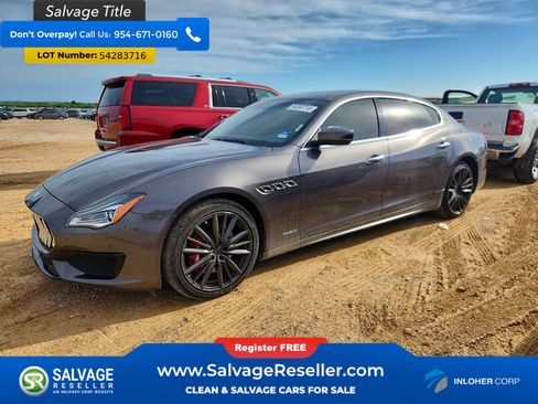 Used 2019 Maserati Quattroporte S GranSport Q4 AWD/4WD image 1