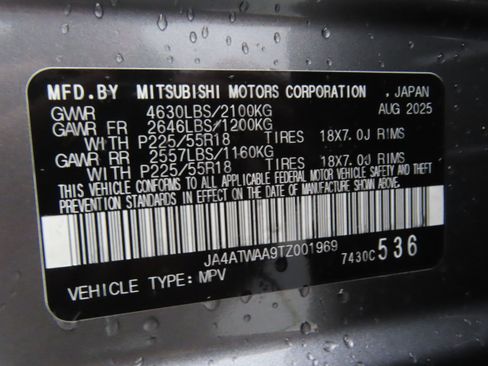 New 2026 Mitsubishi Eclipse Cross AWD image 27
