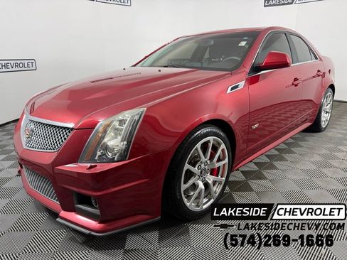 Used 2013 Cadillac CTS V w/ Wood Trim Package RWD image 1
