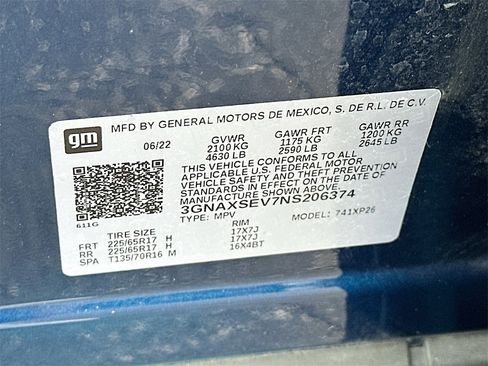 Certified 2022 Chevrolet Equinox LS image 30