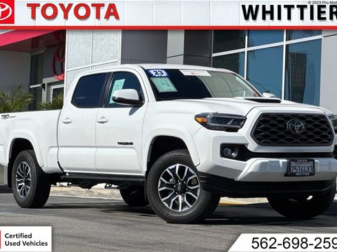 Certified 2023 Toyota Tacoma TRD Sport w/ Black Out Package (TMS) image 1