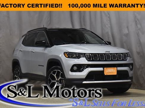 Certified 2025 Jeep Compass Limited AWD/4WD image 1
