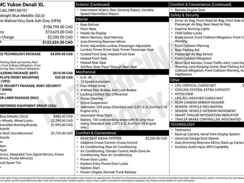 Used 2024 GMC Yukon XL Denali w/ Advanced Technology Package AWD/4WD image 26