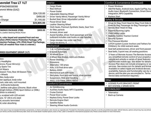 Used 2022 Chevrolet Trax LT w/ LT Convenience Package image 35