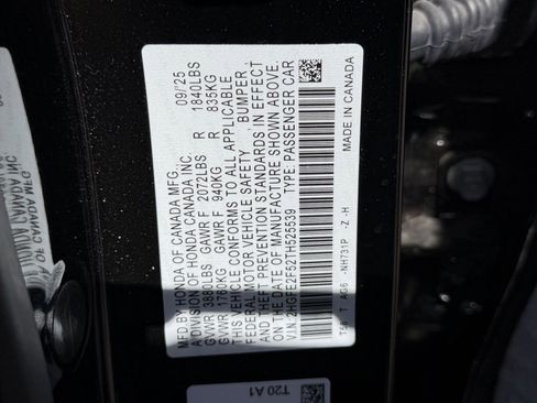 Used 2026 Honda Civic Sport image 17