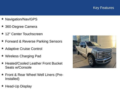 Certified 2024 Ford F350 Lariat w/ Lariat Ultimate Package image 38