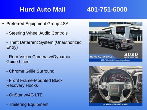 Used 2015 GMC Sierra 1500 SLT w/ SLT Crew Cab Value Package image 30