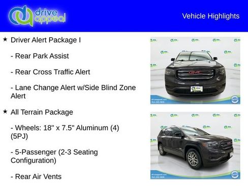 Used 2019 GMC Acadia SLE w/ Driver Alert Package I AWD/4WD image 12